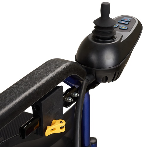 Кресло-коляска для инвалидов электрическая FS 111A "Armed" (пневмо задние колёса, литые передние) фото 16