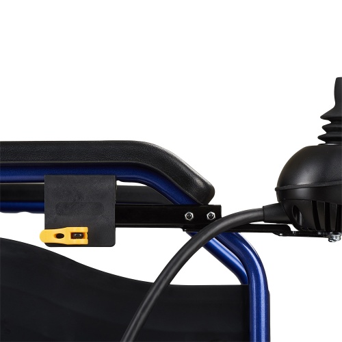 Кресло-коляска для инвалидов электрическая FS 111A "Armed" (пневмо задние колёса, литые передние) фото 18