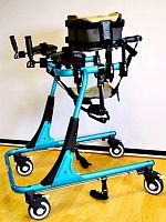 Опоры-ходунки ортопедические регулируемые по высоте на 4-х колёсах, взрослые HMP-KA4200