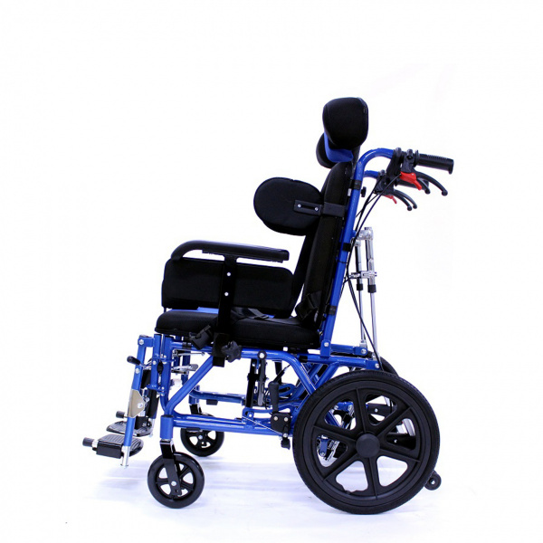 Кресло-коляска инвалидное "Доступная-среда.kz" DS106-1, Идеальный продукт, обеспечивающий нежную заботу о пользователе с ДЦП