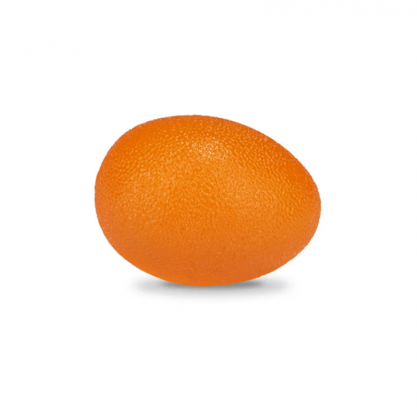 L 0300 Мяч для тренировки кисти яйцевидной формы (мягкий, S, Оранжевый)