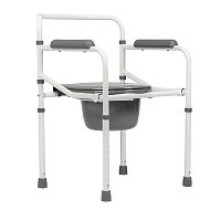 Кресло-стул инвалидное с санитарным оснащением "Ortonica" TU 7 (складной)