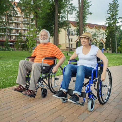 Кресло-коляска для инвалидов Н 035 фото 10