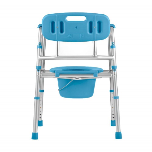 Кресло-стул инвалидное с санитарным оснащением "Ortonica" TU 5 (складной) фото 4