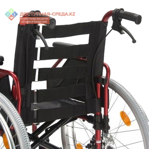 Кресло-коляска инвалидное "Доступная-среда.kz" (DS251A-LE, Механическая, Усиленная рама), Предназначена для передвижения больных и инвалидов с частичной утратой функций опорно-двигательного аппарата по любым покрытиям фото 6