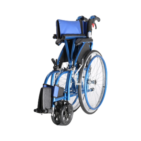 Кресло-коляска инвалидное "Доступная-среда.kz" DS100-3, Легкая вездеходная ручная инвалидная коляска