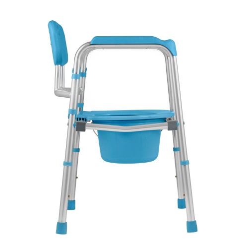 Кресло-стул инвалидное с санитарным оснащением "Ortonica" TU 5 (складной) фото 2