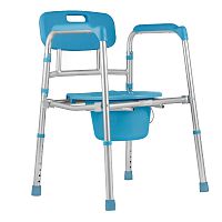 Кресло-стул инвалидное с санитарным оснащением "Ortonica" TU 5 (складной)