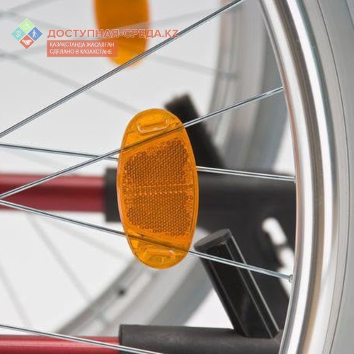 Кресло-коляска инвалидное "Доступная-среда.kz" (DS251A-LE, Механическая, Усиленная рама), Предназначена для передвижения больных и инвалидов с частичной утратой функций опорно-двигательного аппарата по любым покрытиям фото 15