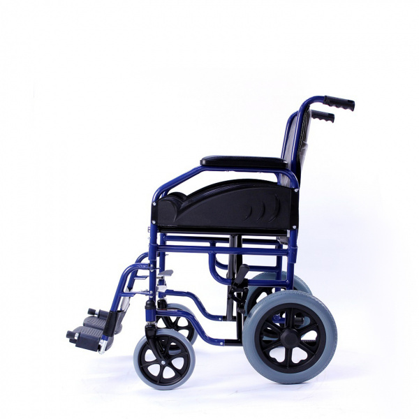 Кресло-коляска инвалидное "Доступная-среда.kz" DS115-1, Средство передвижения для людей, не имеющих возможности двигаться как временно (из-за болезни), так и из-за инвалидности