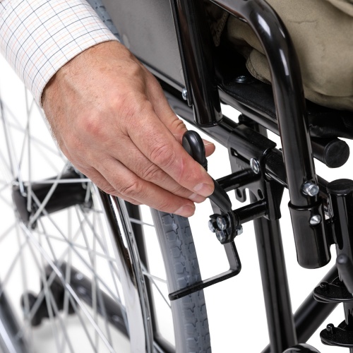 Кресло-коляска для инвалидов H 002 фото 14