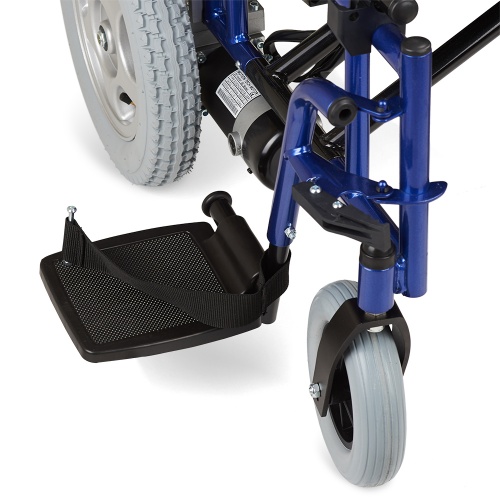 Кресло-коляска для инвалидов электрическая FS 111A "Armed" (пневмо задние колёса, литые передние) фото 12