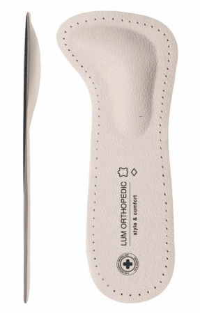 Lum303 Полустельки ортопедические Tora бескаркасные для модельной обуви от 5 см. (кожа)