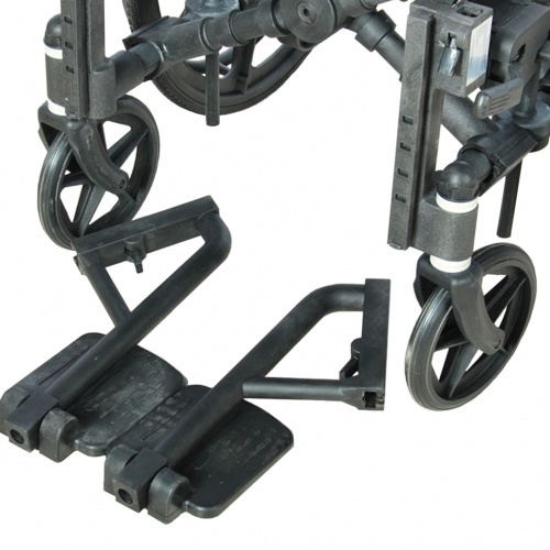 Кресло-коляска инвалидное "Доступная-среда.kz" (DS902P, Механическая, Рентгенопрозрачная) фото 16