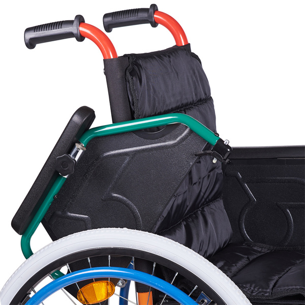 Кресло-коляска инвалидное "Доступная-среда.kz" DS100-2, Предназначена для людей с инвалидностью, пожилых людей, больных с нарушениями опорно-двигательного аппарата и проходящих реабилитацию