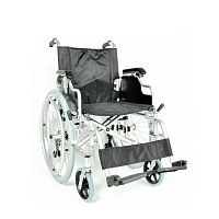 Кресло-коляска инвалидное "Доступная-среда.kz" (DS251A, Механическая, Усиленная рама)