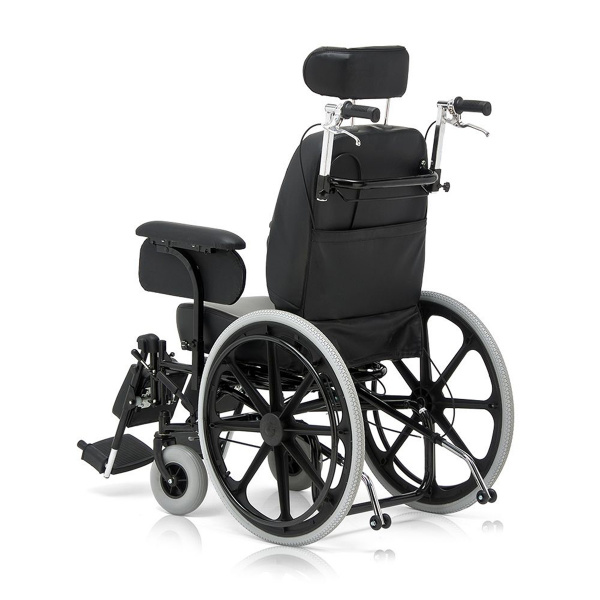 Кресло-коляска инвалидное "Доступная-среда.kz" DS113-2, Создана для повышенного комфорта и удобства пользователя
