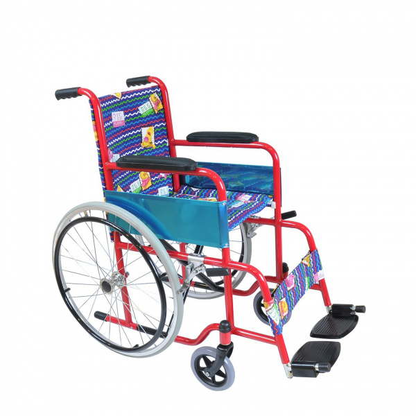 Кресло-коляска инвалидное "Доступная-среда.kz" DS110-1, Предназначена для детей с ограниченными возможностями